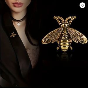 Tiny Little Honey Bee Lapel Pin Brooch Bumble Bee Insect New